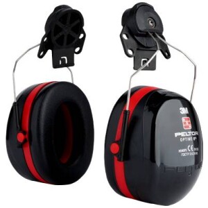 Kuulonsuojain Optime III H540P3E kypäräkiinnityksellä