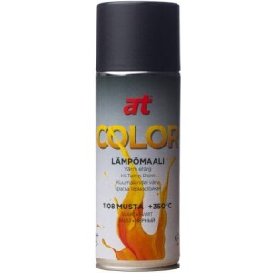 AT Lämpömaali musta +350°C, 1108