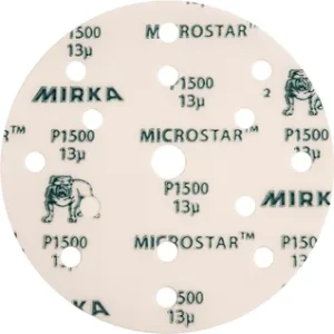 Mirka Microstar Ø 150 mm tarra 15 R hiomapyörö, 50 KPL