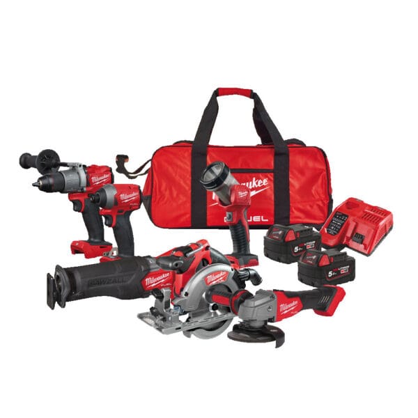 Milwaukee akkukonesarja M18 FPP6K2-502B
