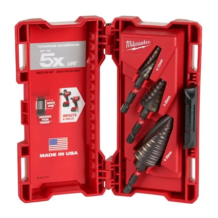 Milwaukee 48899266 SHOCKWAVE-porrasporanterät 3 kpl sarja