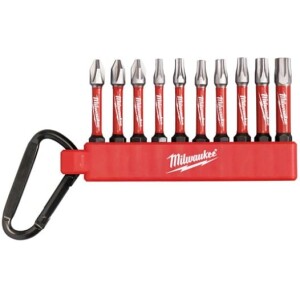 Milwaukee SHOCKWAVE IMPACT DUTY-Kärkisarja T50MM karabiinihaalla 10-os