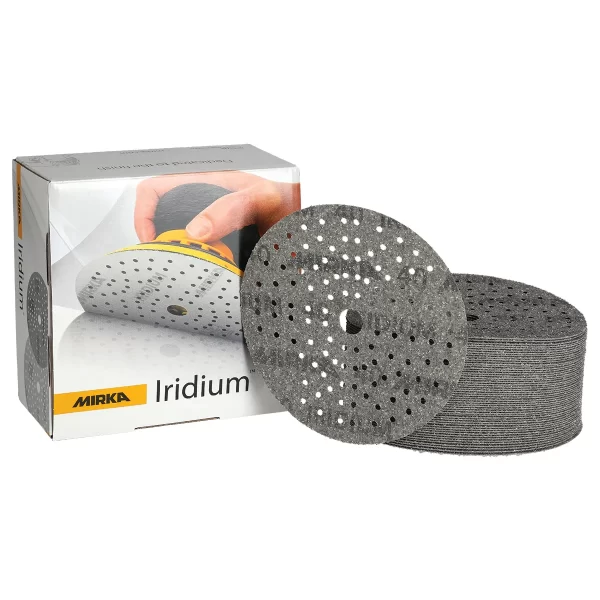 Mirka Iridium hiomapyörö Ø 150 mm tarra 121 R, 100 kpl / pak