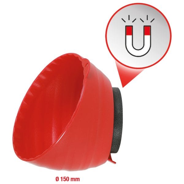 Kstools 800.0156 Muovinen magneettinen kuppi, Ø 150 mm Kstools