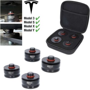 Kstools 160.0460 Nostoalustasarja Tesla-mallille 3, S, X, Y, 4-osainen