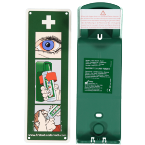 Seinäteline silmähuuhteelle 7200 Cederroth