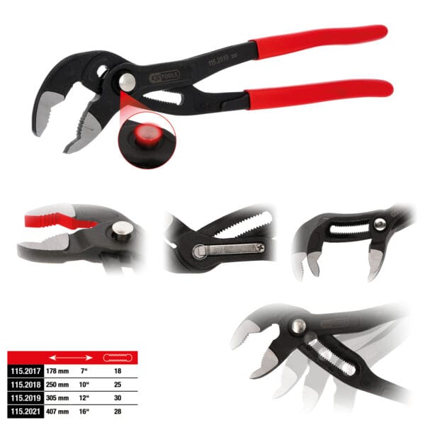 Kstools siirtoleukapuhdit nappisäädöllä - Image 2