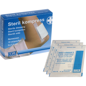 Steriili sidetaitos cellosoft AKLA, 10 kpl