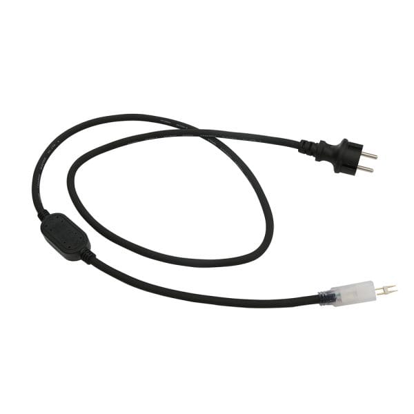 Tamo pistoke liittimellä 1,5 m 2-rivisille led-valonauhoille