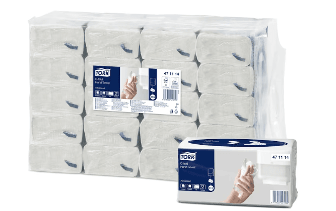 Tork 471114 C-fold käsipyyhe H3