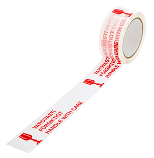 Painettu teippi varovasti+pikari 48x66