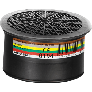 Sundström SR 299-2 ABEK1-Hg-P3 R yhdistelmäsuodatin