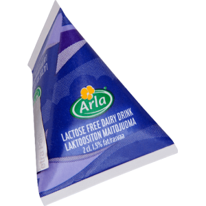 Arla Laktoositon annosmaito 1,5% (UHT) 2 cl, 100 kpl