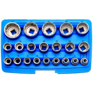 BGS Hylsysarja 1/2", 12-kulmaiset hylsyt  BGS-2267