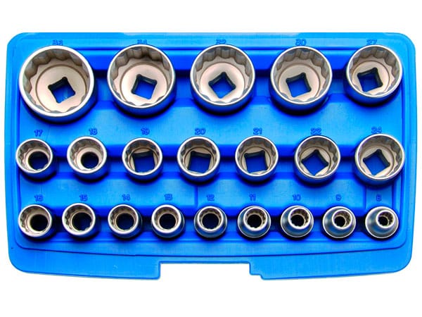 BGS Hylsysarja 1/2", 12-kulmaiset hylsyt BGS-2267