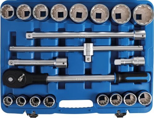 BGS-1107 tuumakoon hylsysarja 3/4", 12-kulmaisilla hylsyillä