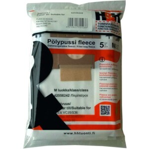 fleecepussi 5 kpl Flex VC35, S36, NT35/361, GAS35, ISS35S