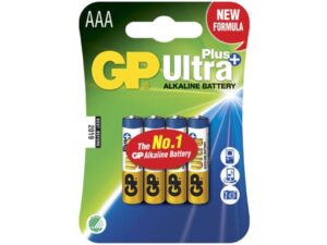 GP Ultra Plus AAA-paristot, 24AUP/LR03, 4-p