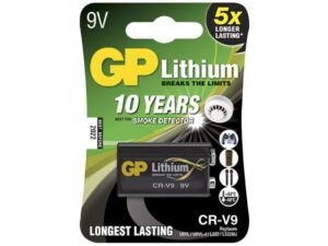 GP Lithium 9V-paristot, CRV9SD