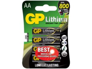 GP Lithium AA-paristot, 15LF, 4 kpl