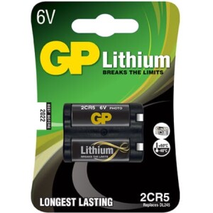 GP Lithium-fotoparistot, 2CR5