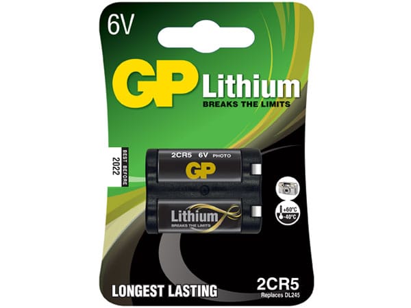 GP Lithium-fotoparistot, 2CR5