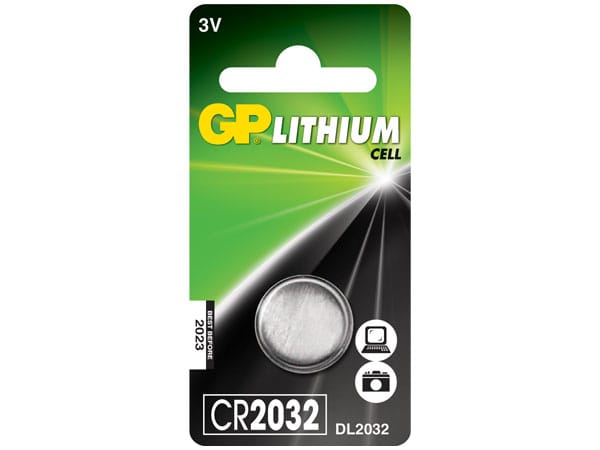 GP Lithium nappiparisto, CR2032