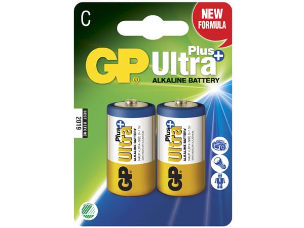 GP Ultra Plus C-paristot, 14AUP/LR14, 2-p