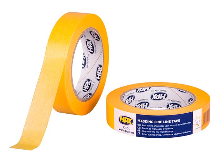 HPX Maalarinteippi 25mmx50m 4400 Golden Premium