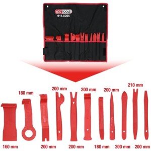 Kstools Master-muovikiilasarja Verhoilun irroitukseen 911.8205