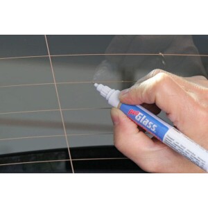 Hopeajuotekynä lämmitettävän takalasin korjauskynä Proglass LSS-085