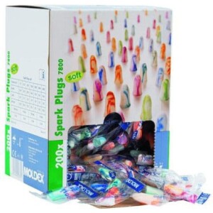 Moldex Spark Plug 780201 Korvatulppa, 200 par