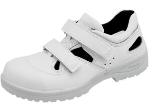 Sievi Relax White S1 Turvasandaali (koossa 40-47 leveä XL-lesti)