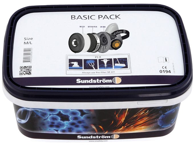 Sundström SR 900 M Basic Pack Puolinaamari