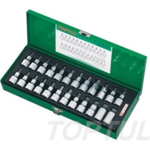 Bits hylsysarja 1/2", 24-os TopTul