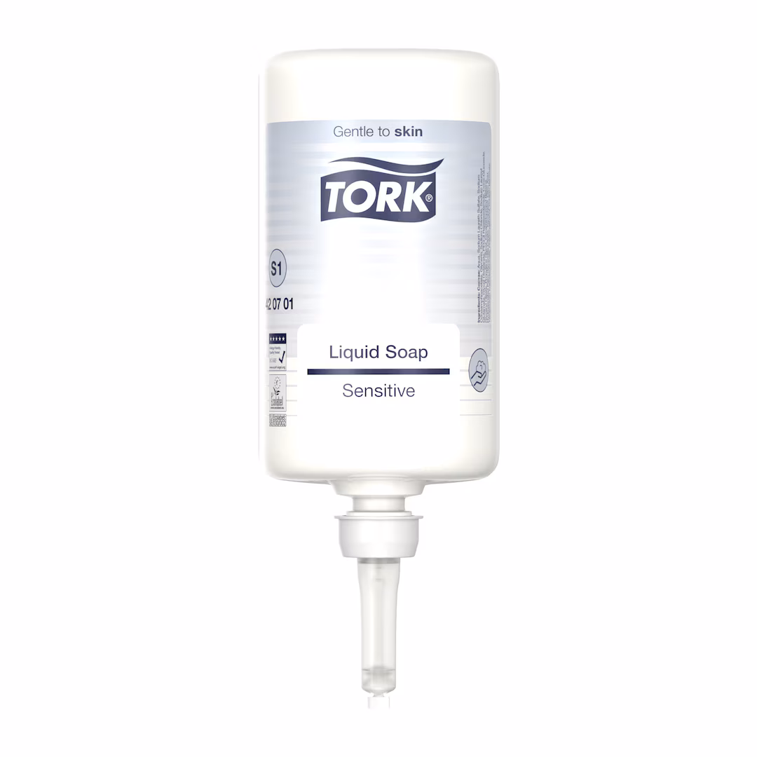 420701 Tork Sensitive nestesaippua 1000 ml x 6 pll